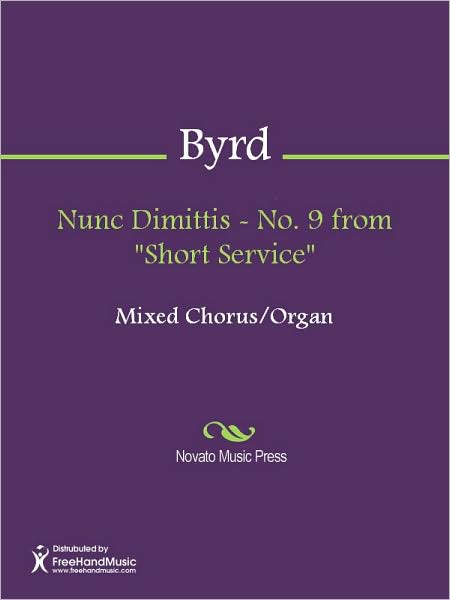 Nunc Dimittis - No. 9 from "Short Service"