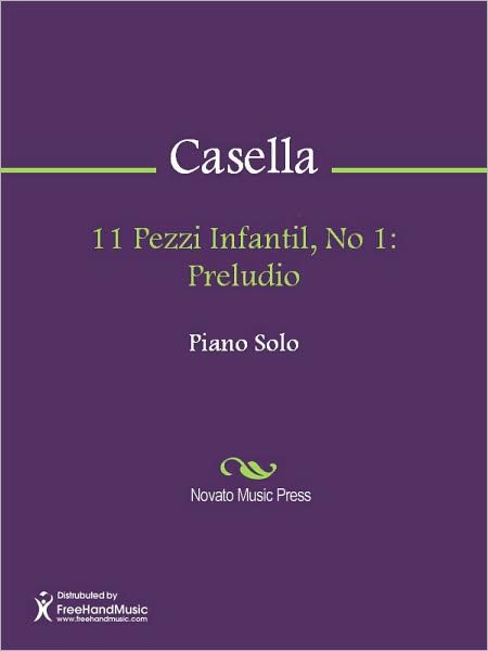11 Pezzi Infantil, No 1: Preludio