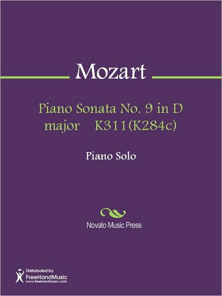 Piano Sonata No. 9 in D major K311(K284c)