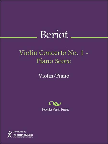 Violin Concerto No. 1 - Piano Score