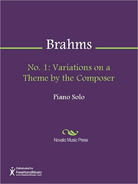 No. 1: Variations on a Theme by the Composer