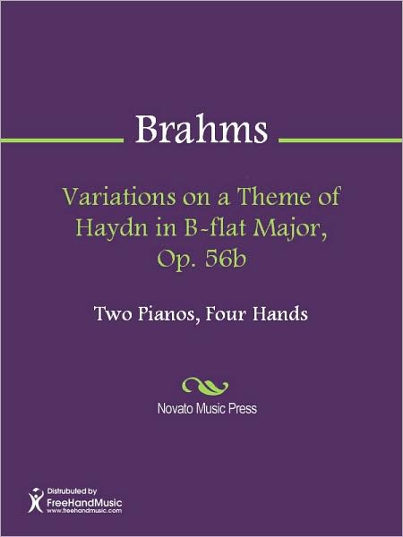Variations on a Theme of Haydn in B-flat Major, Op. 56b