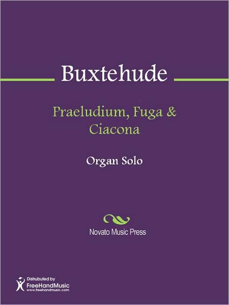 Praeludium, Fuga & Ciacona