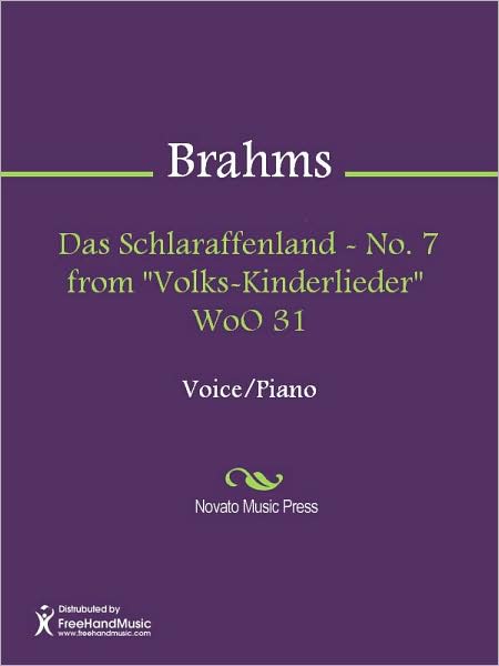 Das Schlaraffenland - No. 7 from "Volks-Kinderlieder" WoO 31