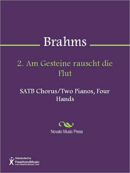 2. Am Gesteine rauscht die Flut