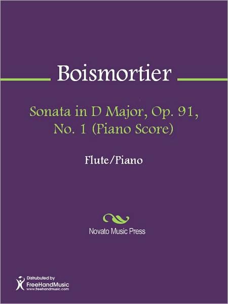 Sonata in D Major, Op. 91, No. 1 (Piano Score)