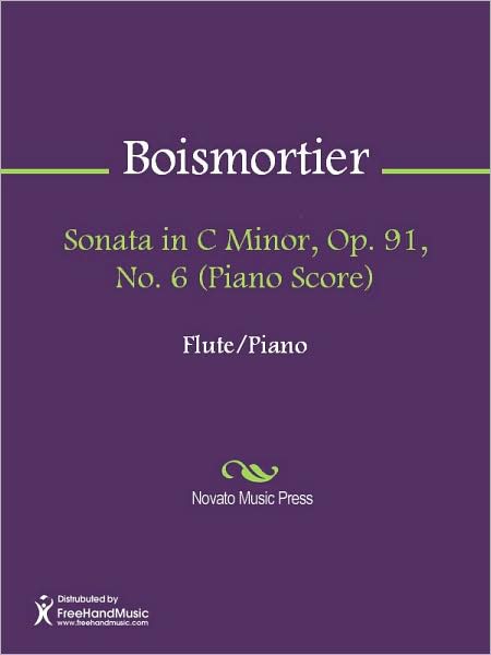 Sonata in C Minor, Op. 91, No. 6 (Piano Score)