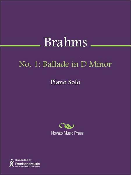 No. 1: Ballade in D Minor