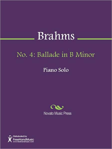 No. 4: Ballade in B Minor