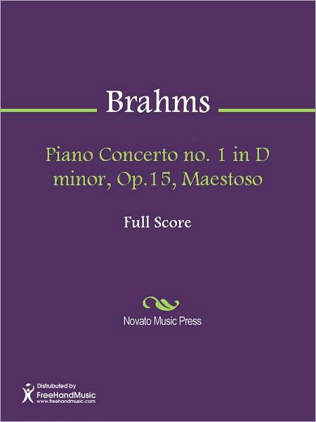 Piano Concerto no. 1 in D minor, Op.15, Maestoso