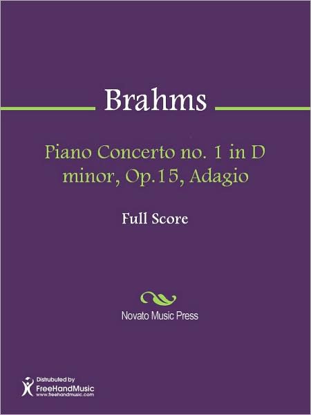 Piano Concerto no. 1 in D minor, Op.15, Adagio