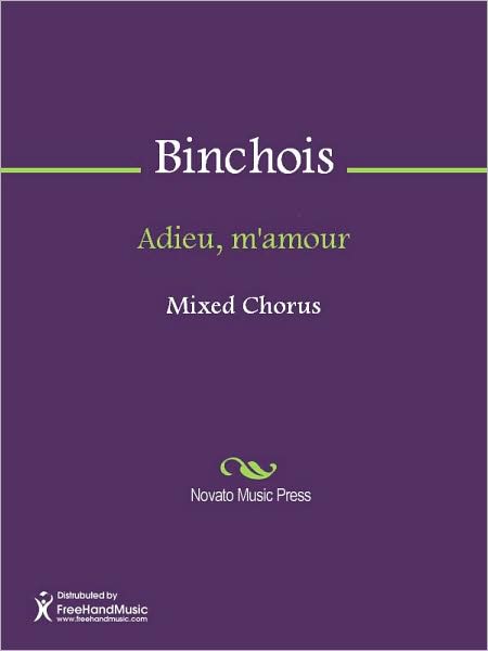 Adieu, m'amour