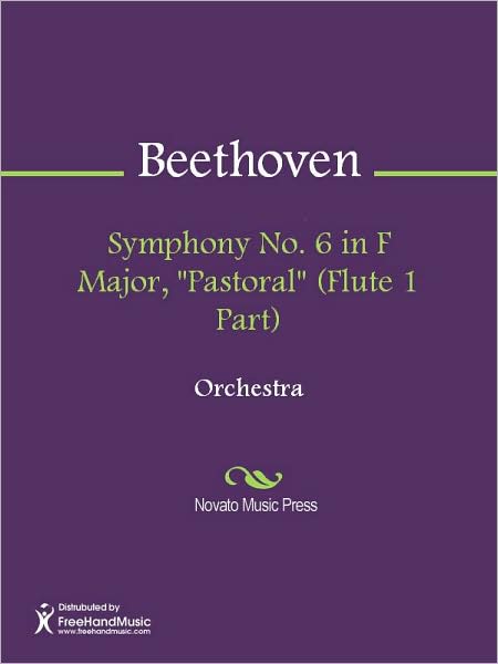 Symphony No. 6 in F Major, "Pastoral" (Flute 1 Part)