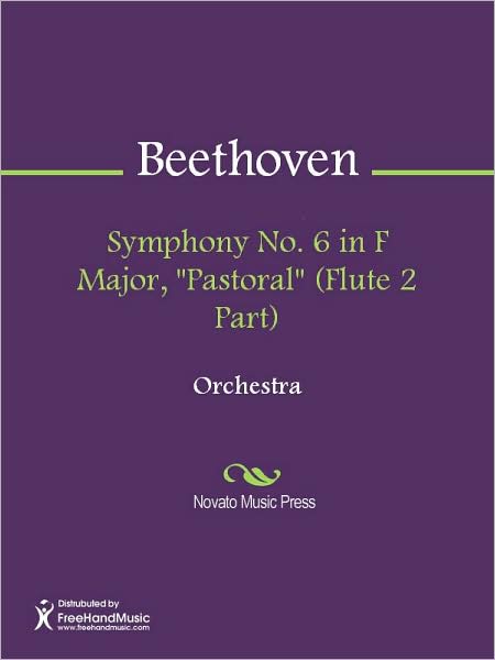 Symphony No. 6 in F Major, "Pastoral" (Flute 2 Part)