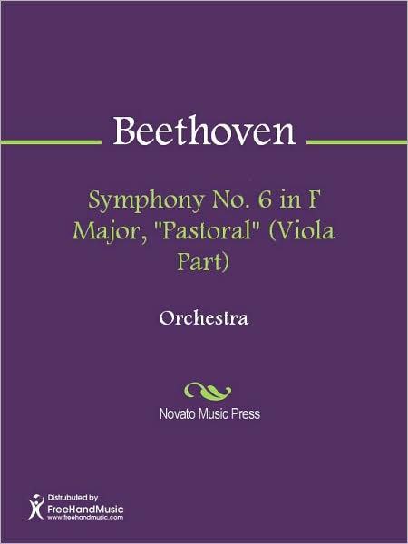 Symphony No. 6 in F Major, "Pastoral" (Viola Part)