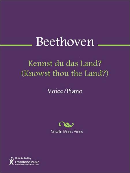 Kennst du das Land? (Knowst thou the Land?)