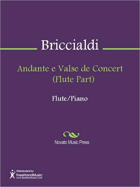 Andante e Valse de Concert (Flute Part)