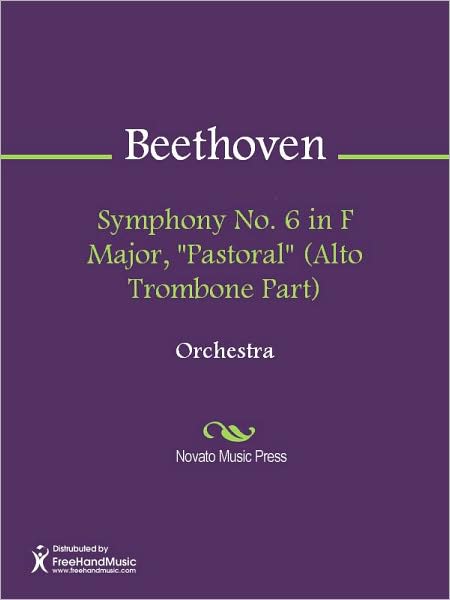 Symphony No. 6 in F Major, "Pastoral" (Alto Trombone Part)