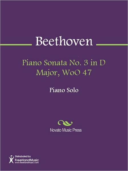 Piano Sonata No. 3 in D Major, WoO 47