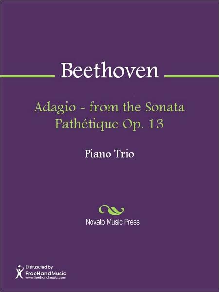 Adagio - from the Sonata Pathetique Op. 13