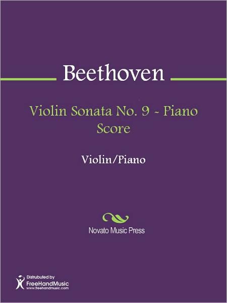 Violin Sonata No. 9 - Piano Score