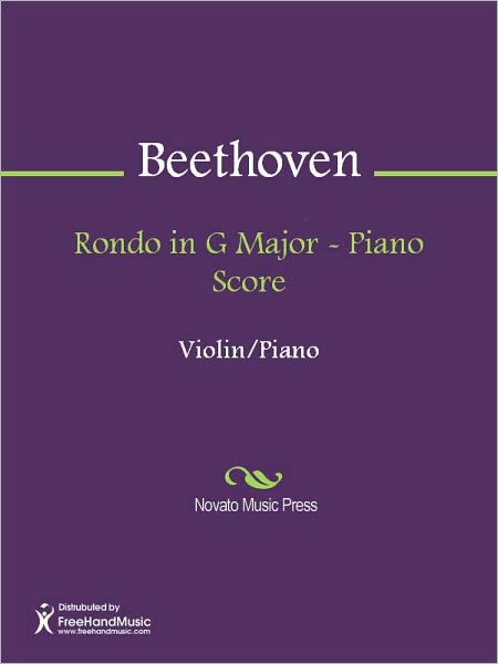 Rondo in G Major - Piano Score