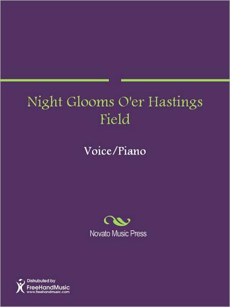 Night Glooms O'er Hastings Field