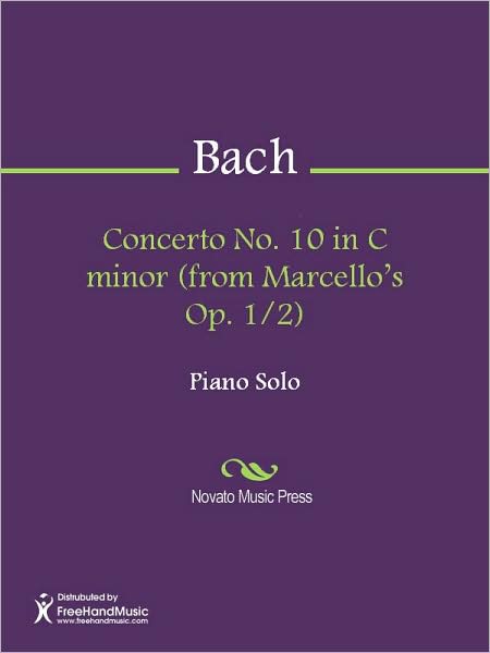 Concerto No. 10 in C minor (from Marcello's Op. 1/2)