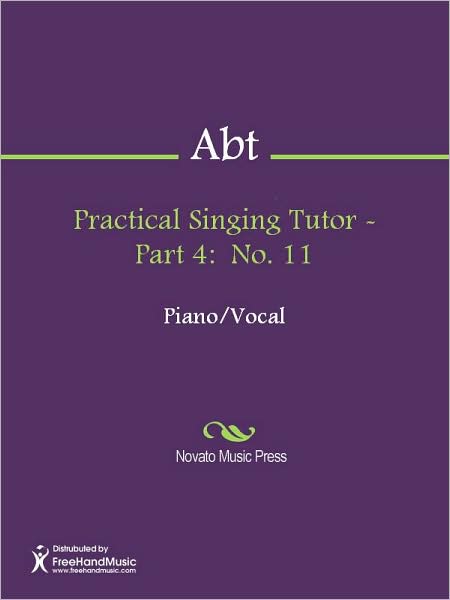 Practical Singing Tutor - Part 4: No. 11
