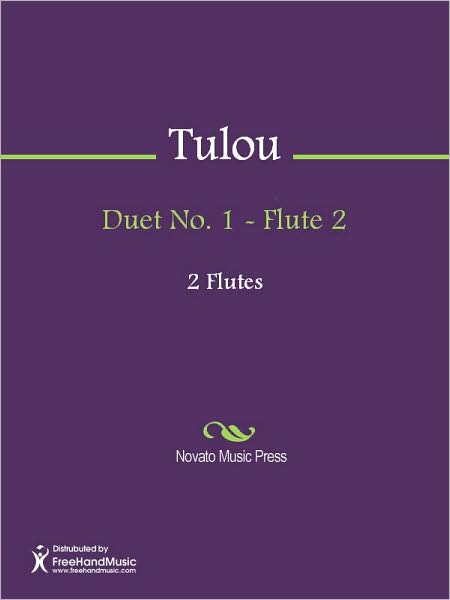 Duet No. 1 - Flute 2