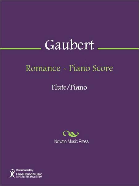 Romance - Piano Score