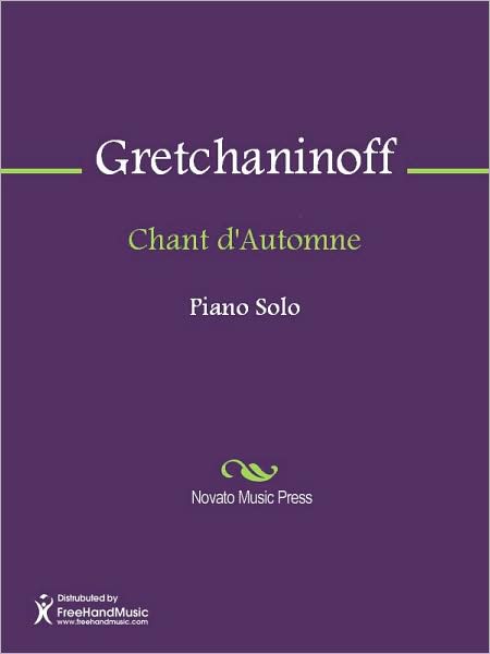 Chant d'Automne