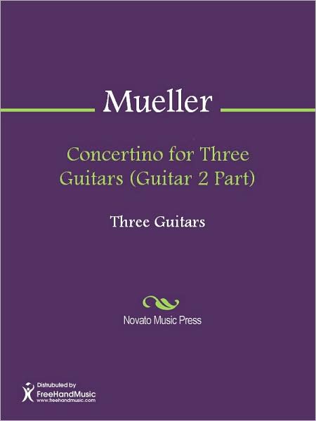 Concertino for Three Guitars (Guitar 2 Part)