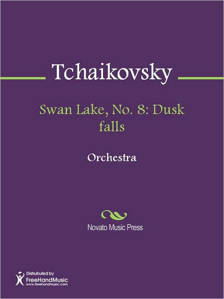 Swan Lake, No. 8: Dusk falls