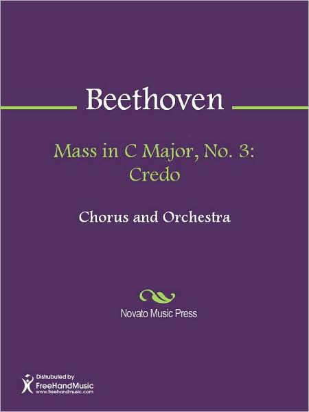 Mass in C Major, No. 3: Credo