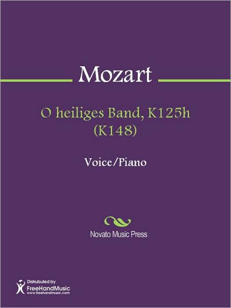 O heiliges Band, K125h (K148)