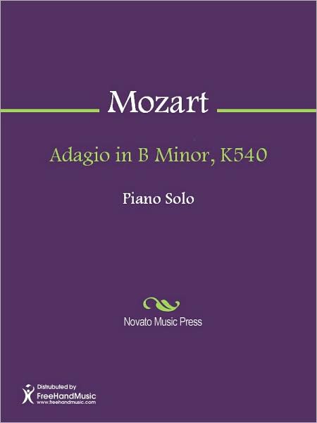 Adagio in B Minor, K540