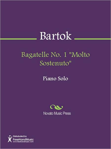 Bagatelle No. 1 "Molto Sostenuto"