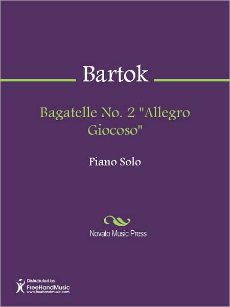 Bagatelle No. 2 "Allegro Giocoso"