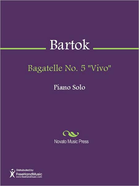 Bagatelle No. 5 "Vivo"