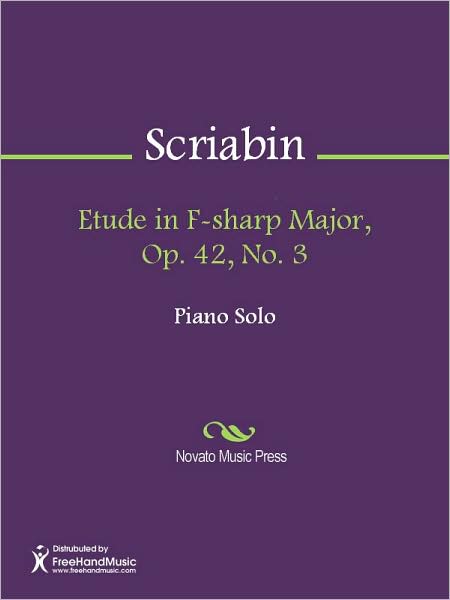 Etude in F-sharp Major, Op. 42, No. 3