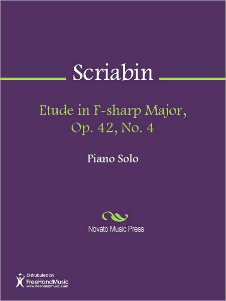 Etude in F-sharp Major, Op. 42, No. 4