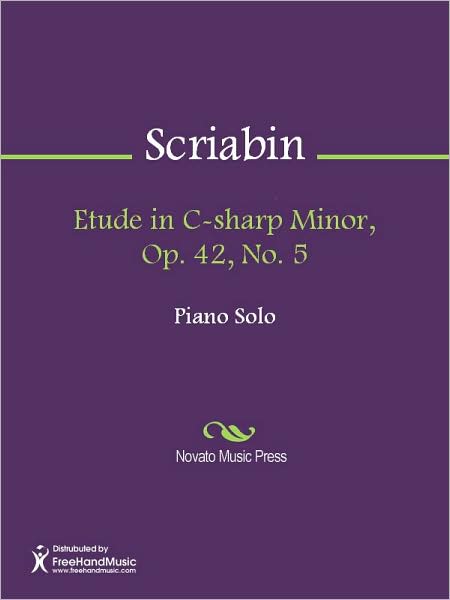 Etude in C-sharp Minor, Op. 42, No. 5