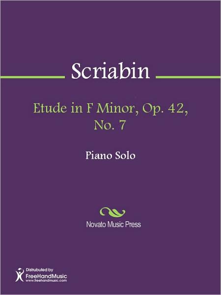 Etude in F Minor, Op. 42, No. 7