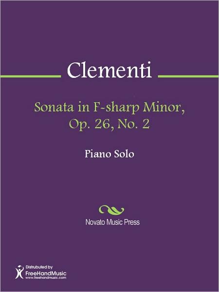 Sonata in F-sharp Minor, Op. 26, No. 2