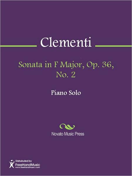 Sonata in F Major, Op. 36, No. 2