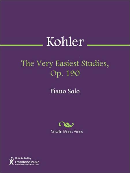 The Very Easiest Studies, Op. 190