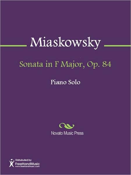 Sonata in F Major, Op. 84