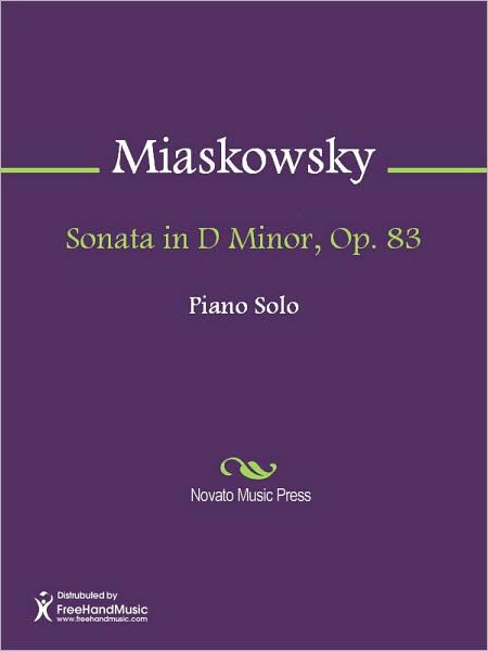 Sonata in D Minor, Op. 83