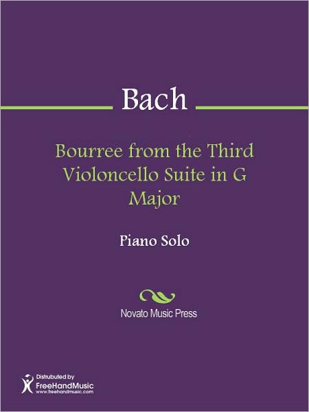 Bourree from the Third Violoncello Suite in G Major